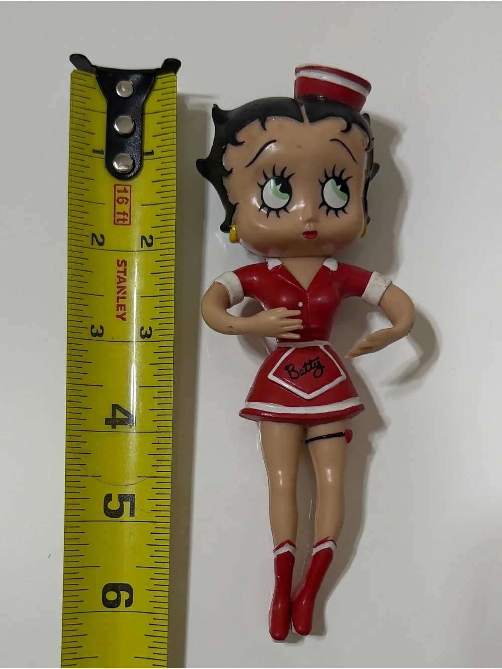 Betty Boop Red Retro Nurse Doll Figurine